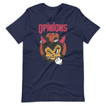 Load image into Gallery viewer, Everyone Has Opinions Tough Cat Short-Sleeve Unisex T-Shirt
