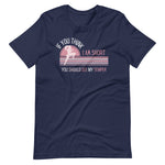 Load image into Gallery viewer, If you think I am short you should see my temper shirt - women&#39;s karate shirt
