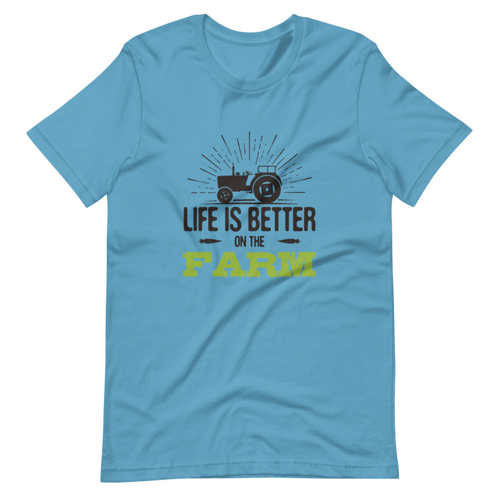 Life is better on the farm shirt - farmer tees