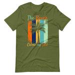 Load image into Gallery viewer, The Beach Calms My Soul Shirt - Beach T-Shirts For Men &amp; Women
