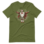 Load image into Gallery viewer, Tribal Cow Skull Shirt
