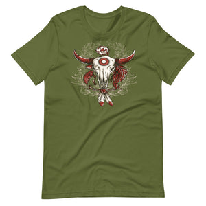 Tribal Cow Skull Shirt