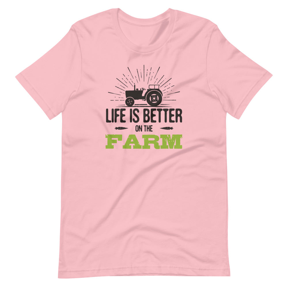 Life is better on the farm shirt