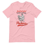 Load image into Gallery viewer, Just A Girl That Loves Peckers Funny Chicken Shirt
