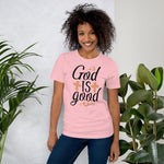 Load image into Gallery viewer, God Is Good Short-Sleeve Unisex T-Shirt - Religious Shirts
