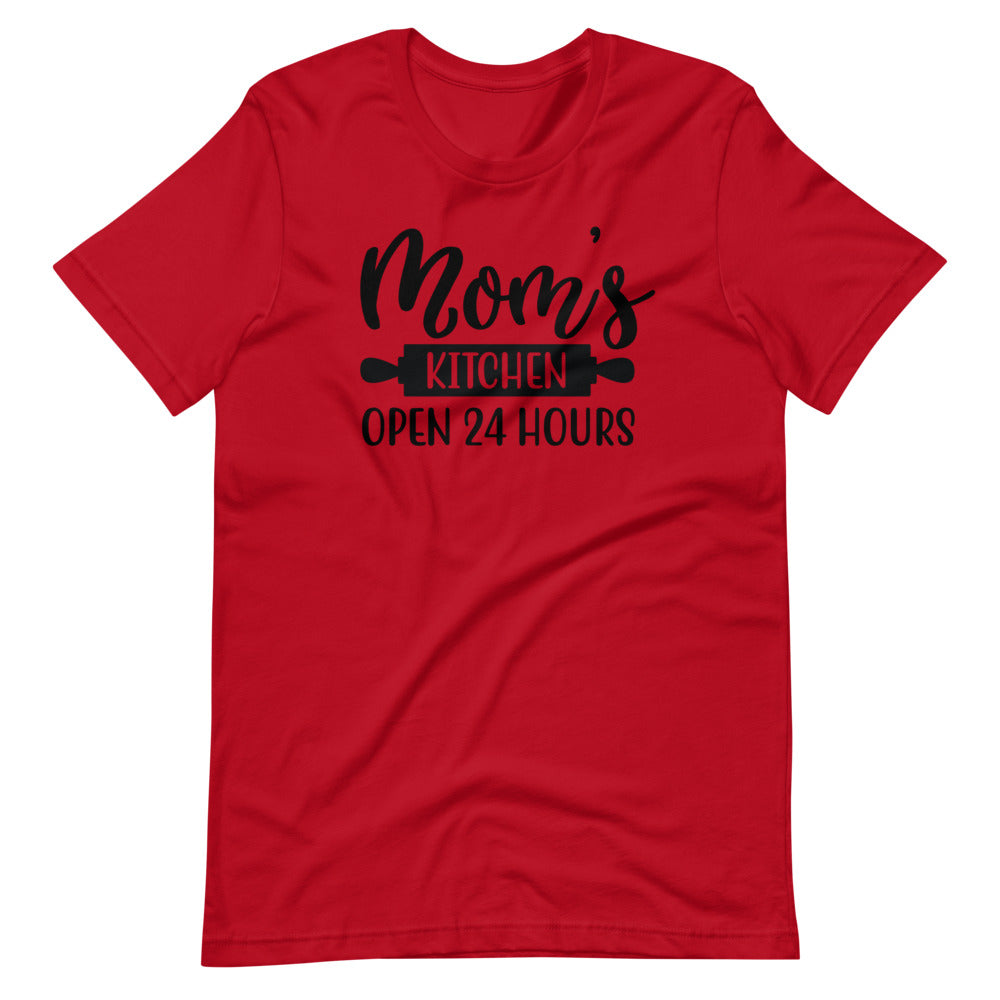 Mom's Kitchen Open 24 Hours Short-Sleeve T-Shirt for Women