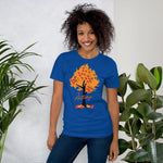 Load image into Gallery viewer, Love Autumn Fall With Hearts &amp; Tree Unisex t-shirt
