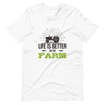 Load image into Gallery viewer, Life is better on the farm shirt - farmer tees
