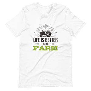 Life is better on the farm shirt - farmer tees