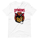 Load image into Gallery viewer, Everyone Has Opinions Tough Cat Short-Sleeve Unisex T-Shirt
