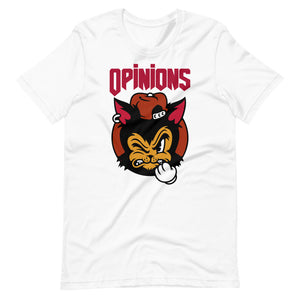 Everyone Has Opinions Tough Cat Short-Sleeve Unisex T-Shirt