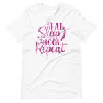 Load image into Gallery viewer, East Sleep Yoga Repeat T-Shirt
