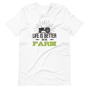 Life is better on the farm shirt