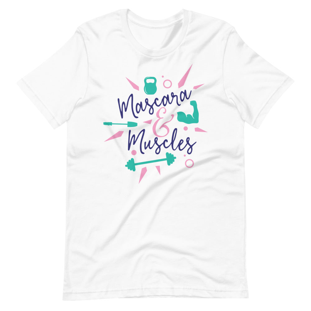 Mascara Muscles Short-Sleeve Unisex T-Shirt