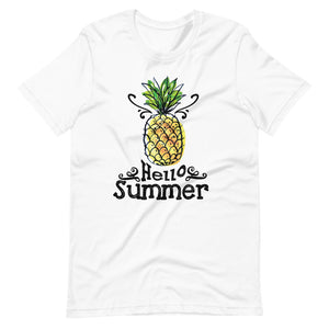 Hello Summer Pineapple Vacation Shirt