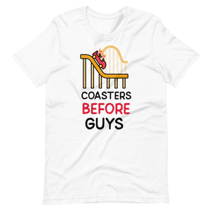 Coasters Before Guys Theme Park Shirt For Roller Coaster Women