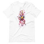 Load image into Gallery viewer, Colorful Spooky Squid Shirt
