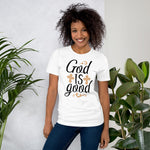 Load image into Gallery viewer, God Is Good Short-Sleeve Unisex T-Shirt - Religious Shirts
