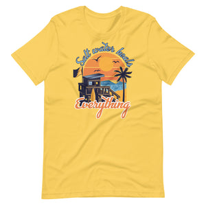 Salt water heals everything vacation shirt