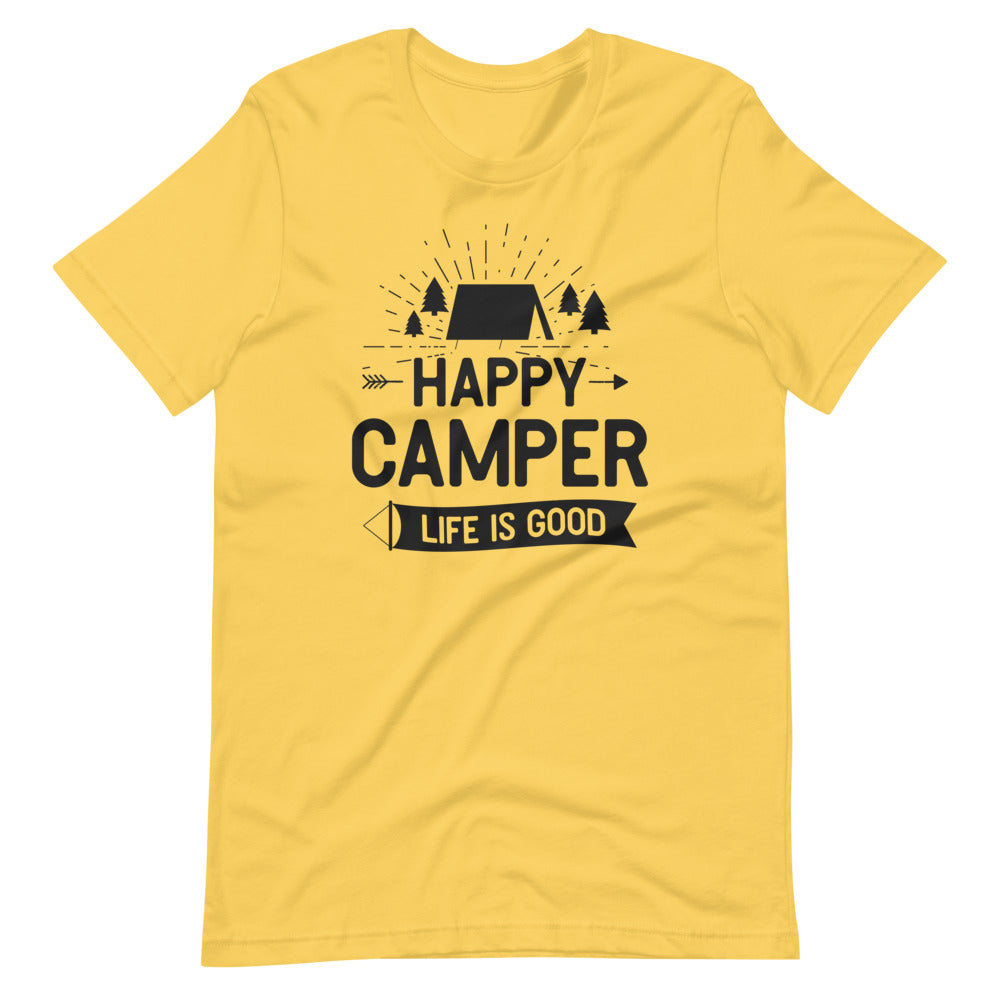 Happy Camper Life Is Good Shirt
