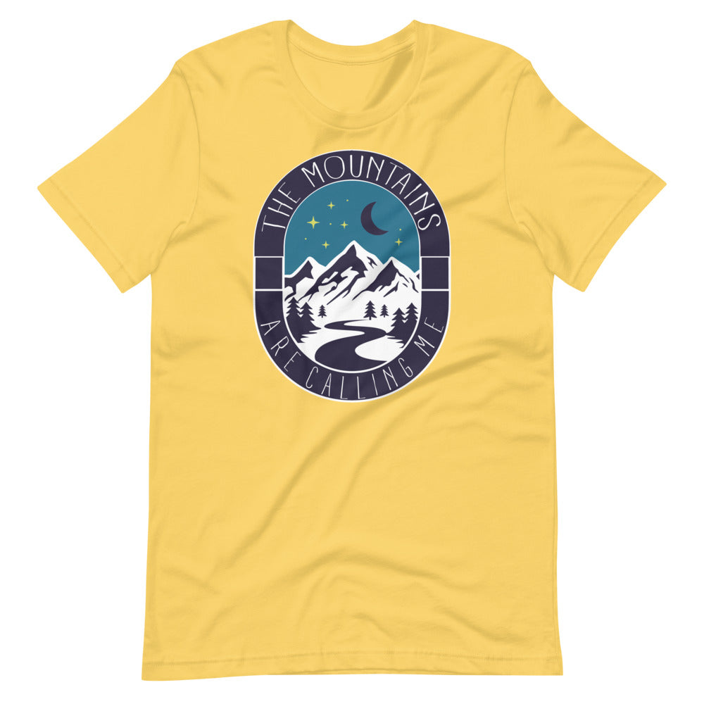 The Mountains Are Calling Me Short-Sleeve Unisex T-Shirt