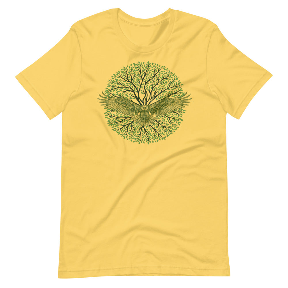 Yoga Meditation Bird Mindfulness Shirt