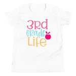 Load image into Gallery viewer, Youth 3rd Grade Life Short Sleeve T-Shirt
